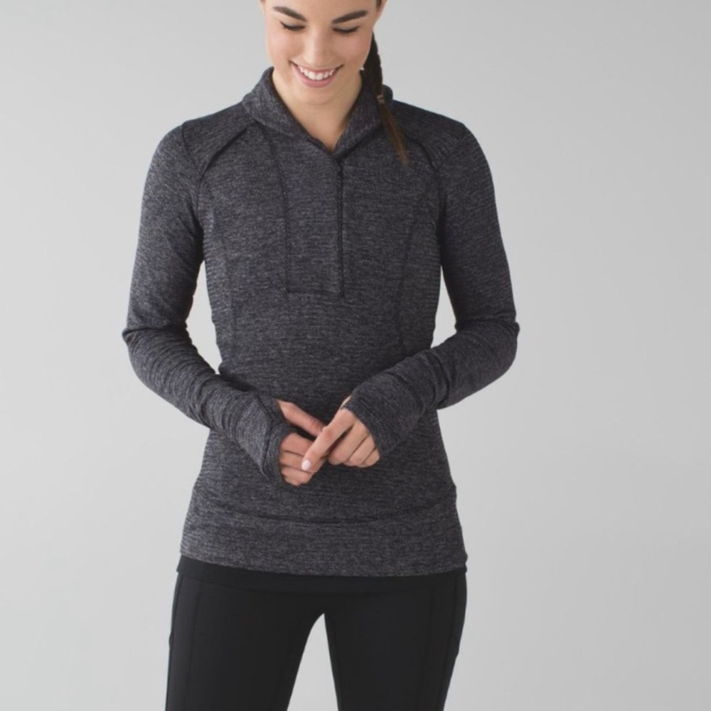 Lululemon Athletica Think Fast Quarter Zip